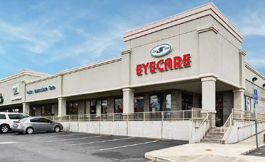 Eyecare storefront