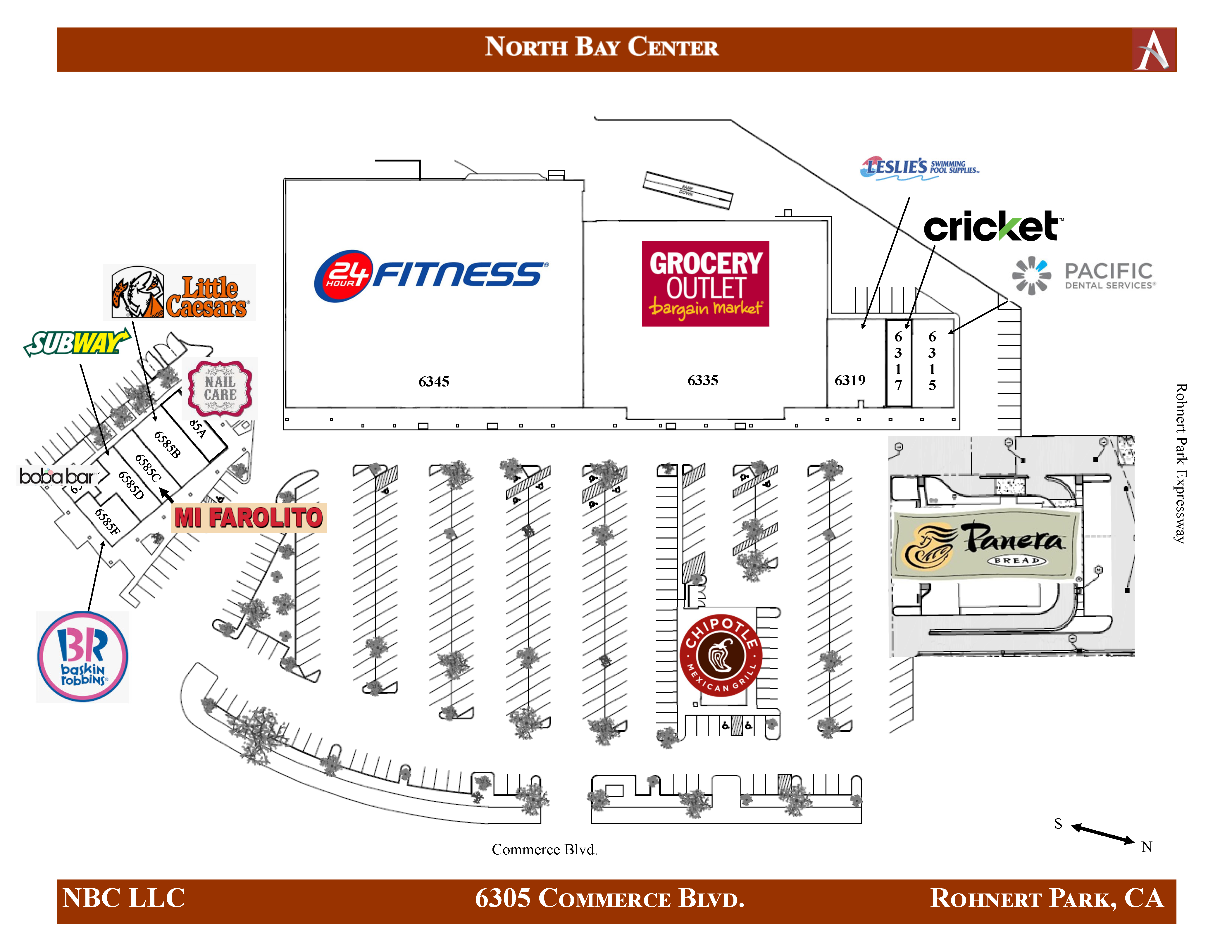 North Bay Center site plan